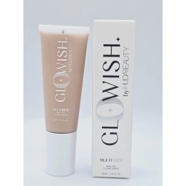 Huda Beauty GloWish by Huda Beauty MultiDew Skin Tint 07 Tan Light 1.35 oz New in Box