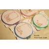 HAND Plastic Deluxe Super Grip Cross Stitch Embroidery Hoop (6”