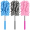 TIMIVO Microfiber Duster for Cleaning, Dusters with Telescoping Extension Pole,