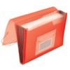 Expanding File Folder with elastic band closure Q-CONNECT, PP, A4,