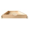 LuxursKingQYW Soft Close Drawer Slides Cabinet Wood Pull Out Tray