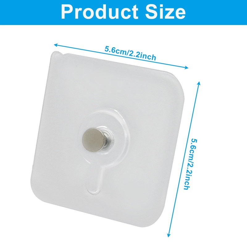 SOVNSG Adhesive Picture Hooks, 15 Pcs, 33 lbs Max Load
