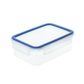Iwasaki Kogyo Lustroware Easy Care Food Storage Container Microwave Safe Airtight Heat Resistant Made in Japan Large Capacity 1.3L A-2174 BN