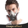 Unbranded 7 in 1 Half Face Gas Mask Facepiece Spray