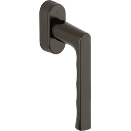 HOPPE Hamburg SecuForte + VarioFit Window Handle 90° 7 x 32-42 mm Brown RAL 8707 Ref 11701365