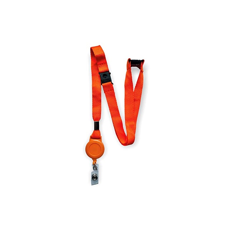 Colourful 15mm Lanyard with Triple (3 Point) Safety Breakaway &