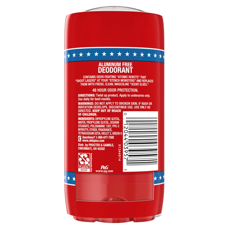 Old Spice High Endurance Deodorant for Men, Aluminum Free, Fresh