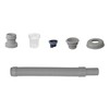 Leirsdam 1-1/4" Expandable Flexible Universal Drain, Odor Resistant Universal Washbasin