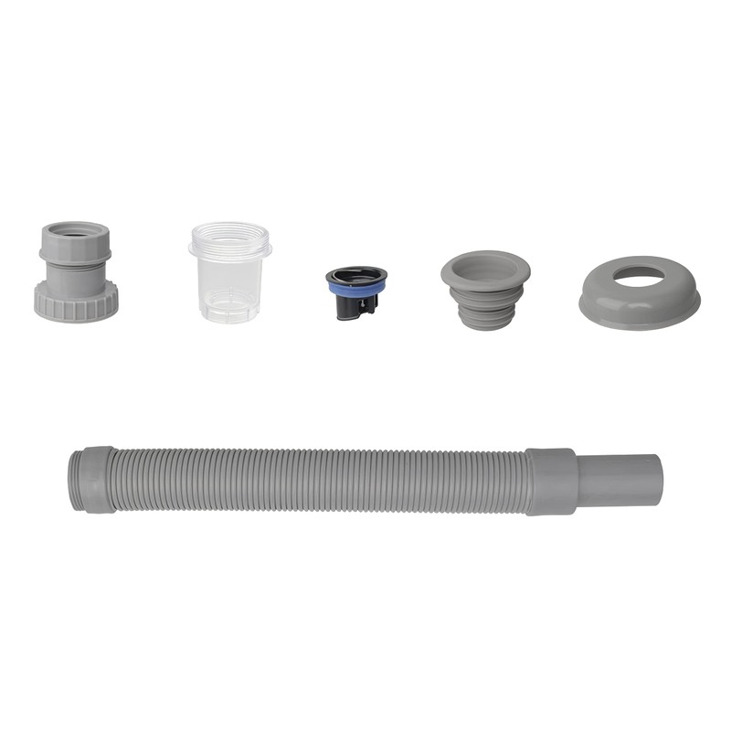 Leirsdam 1-1/4" Expandable Flexible Universal Drain, Odor Resistant Universal Washbasin
