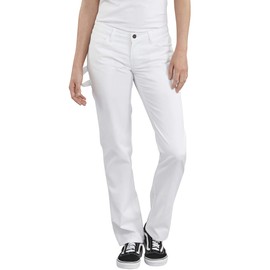 Dickies Women's Flex Painter's Straight Leg Utility Pant, White v1, 10