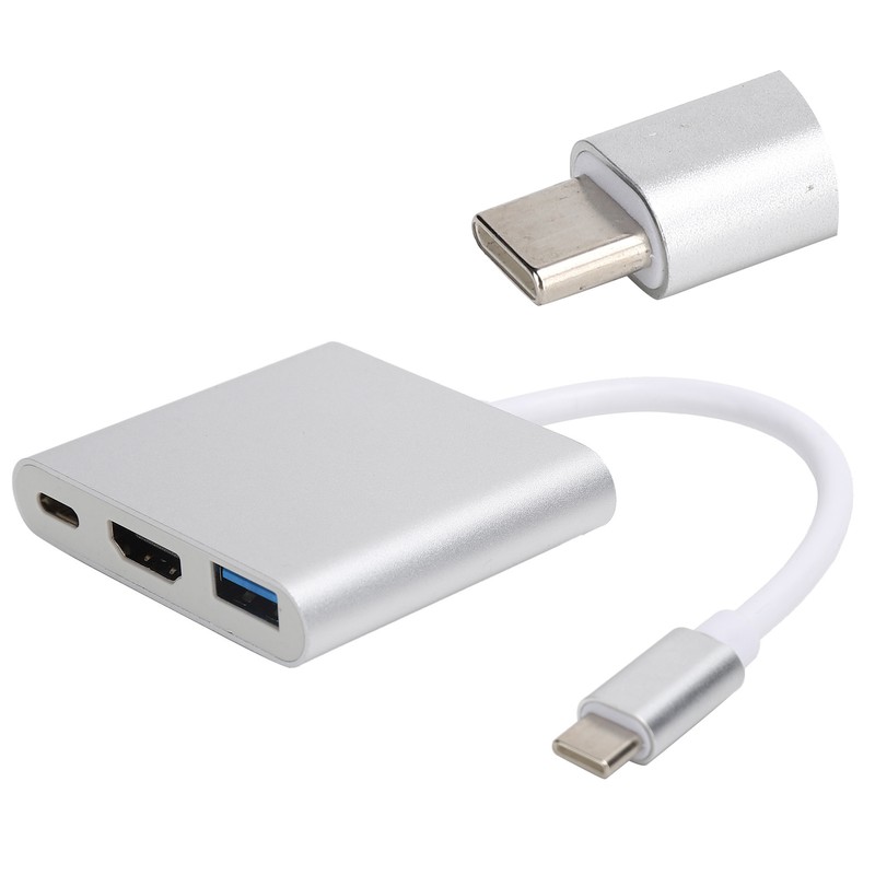 USB C Adpater 3.1 3 in 1 Hub Converter Dock