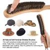 Hat Brush - Horsehair Felt Hat Brush Clean Western Cowboy