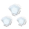 100 Stück wiederverwendbarer Tee mit Kordelzug, sauberes und sicheres Aufbrühen,
