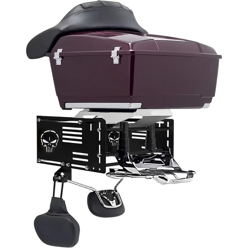 Tour Pack Wall Mount Bracket, Storage Rack for Harley Touring