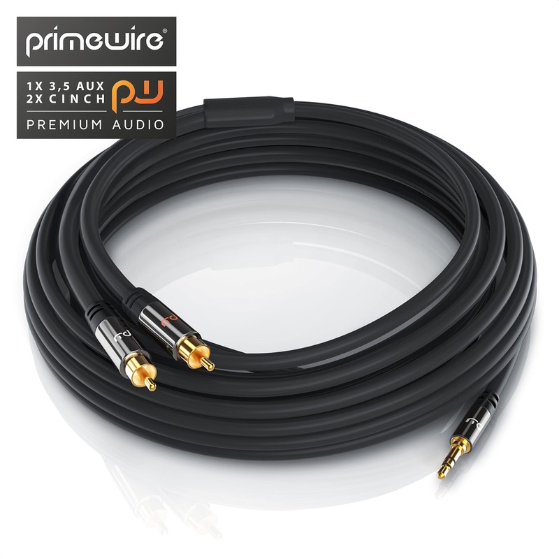 Primewire 3.5mm to 2x Cinch