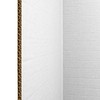 ORIENTAL Furniture Cardboard Room Divider, 6 Panel, White