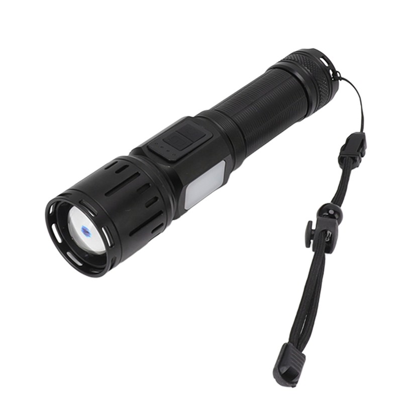 Super Bright Flashlight 7 Modes Waterproof LED Rechargeable Handheld Flashlight