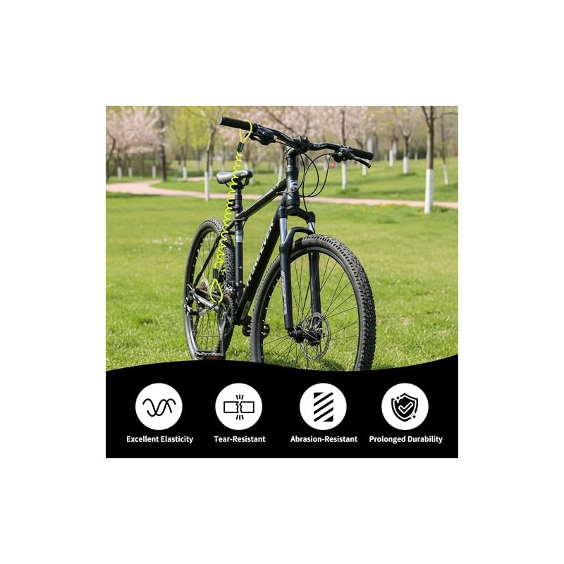 Anti-Theft Cable for Brake Discs - Compatible with Motorcycle Scooter