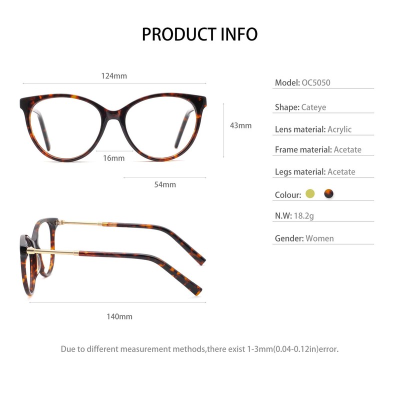 OCCI CHIARI Progressive Cateye Lady Reading Glasses Computer Reader blue