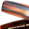 Speert Handmade Swiss European Folding Comb #33 4" Tortoise Havana