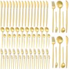 Lanties 60 Pieces Stainless Steel Tableware Set Silverware Set Flatware