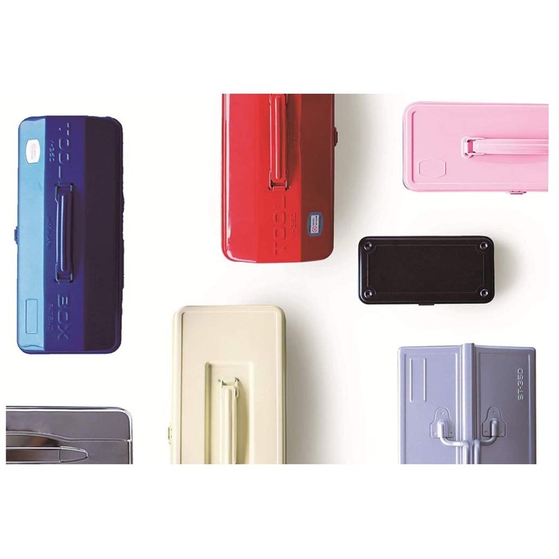 TOYO T-190 Steel Color Trunk Tool Box (Red)