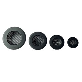 Drain Hair Catcher,Drain Stoper,Shower Drain Cover for Bathtub, Kitchen Sink Strainer, Stainless Steel Bathroom Sink, Drain Stopper with (4 PCS,black,2.1 in to 4.5 in)