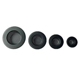 Drain Hair Catcher,Drain Stoper,Shower Drain Cover for Bathtub, Kitchen Sink Strainer, Stainless Steel Bathroom Sink, Drain Stopper with (4 PCS,black,2.1 in to 4.5 in)