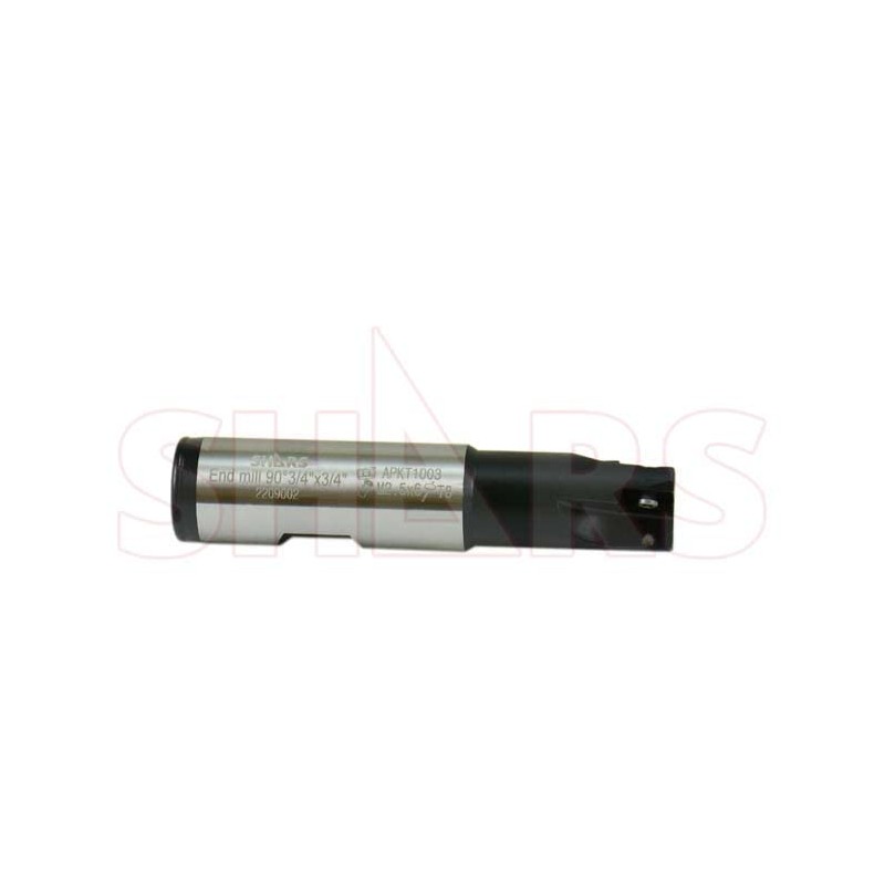 Shars 3/4" 90 Degree Indexable End Mill Cutter for APMT1003