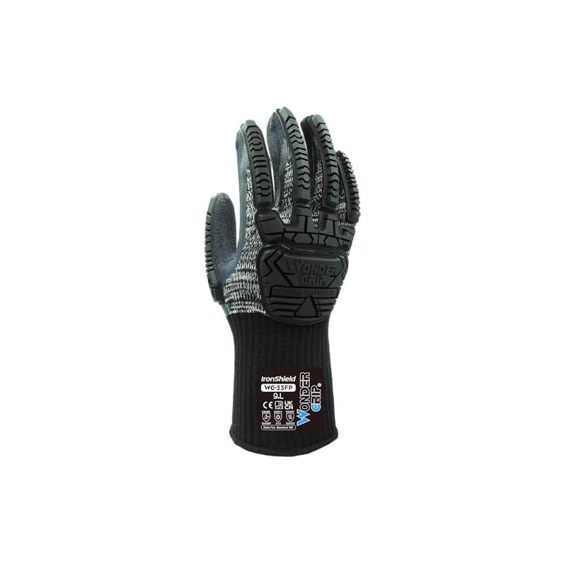 Wondergrip - Ironshield - WG-33FP Safety Gloves - Double Latex