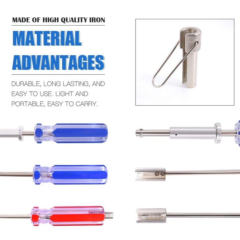 Glarks 4Pcs 11'' and 7'' Professional BNC and F Connector