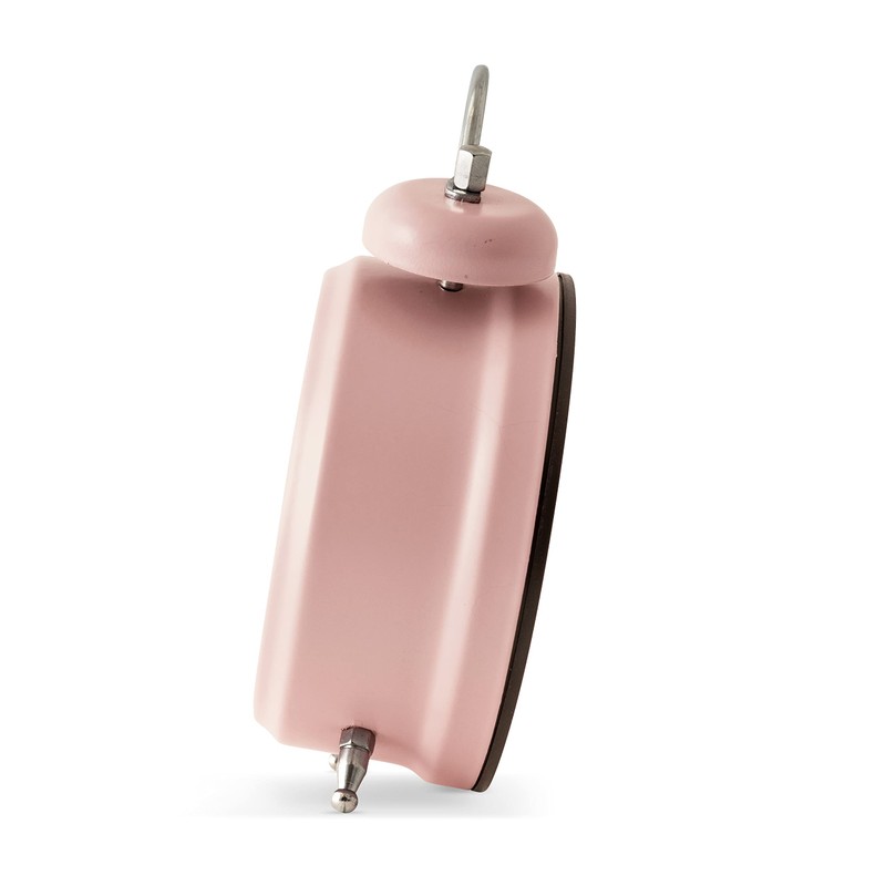 Acctim Haven Analogue Faux Double Bell Small Alarm Clock (Pink
