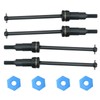 BENMAZ #45 Steel Front Rear CVD Driveshaft with Wheel Hex