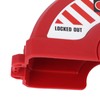2Pcs Standard Gate Valve Lock Handwheel Fixed Engineering Plastics Lock
