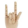 Women Hand Body Artist Model Jointed Articulated Wood Sculpture Mannequin