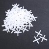 3000pcs Tile Leveling System Spacers Cross Shaped White Plastic Tiling