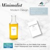 Oils, Vinegars and Condiments Labels for Bottles, Prefdo 126 PCS