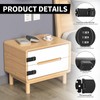Pack of 2 Security Hasp, Lockable Cabinet Lock with Code,