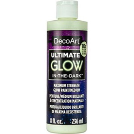 Deco Art Ultimate Glow-In-The-Dark Paint 8oz