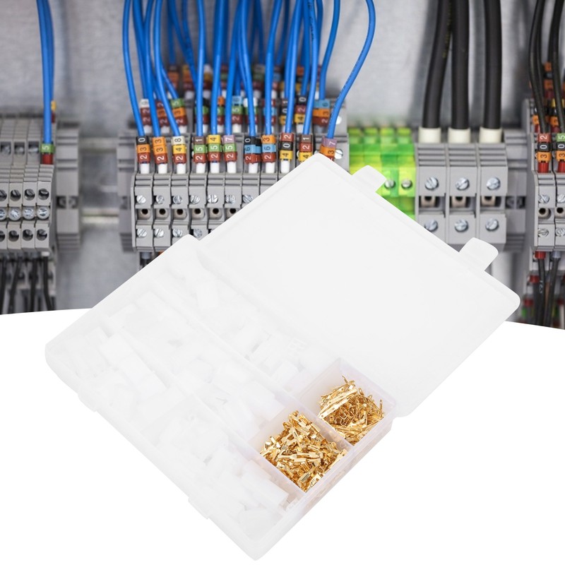 380Pcs Wire Connector Terminal with Fixed Set Industrial Supplies 2.8mm