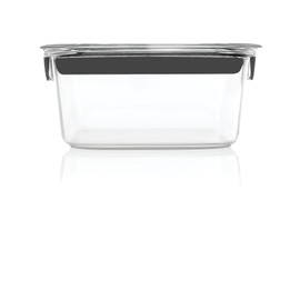 Rubbermaid Brilliance Food Storage Container, Medium, 3.2 Cup, Clear 1991156
