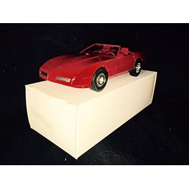 #6274EO 1987 Corvette,Red 1/25 Plastic Promo,Fully Assembled