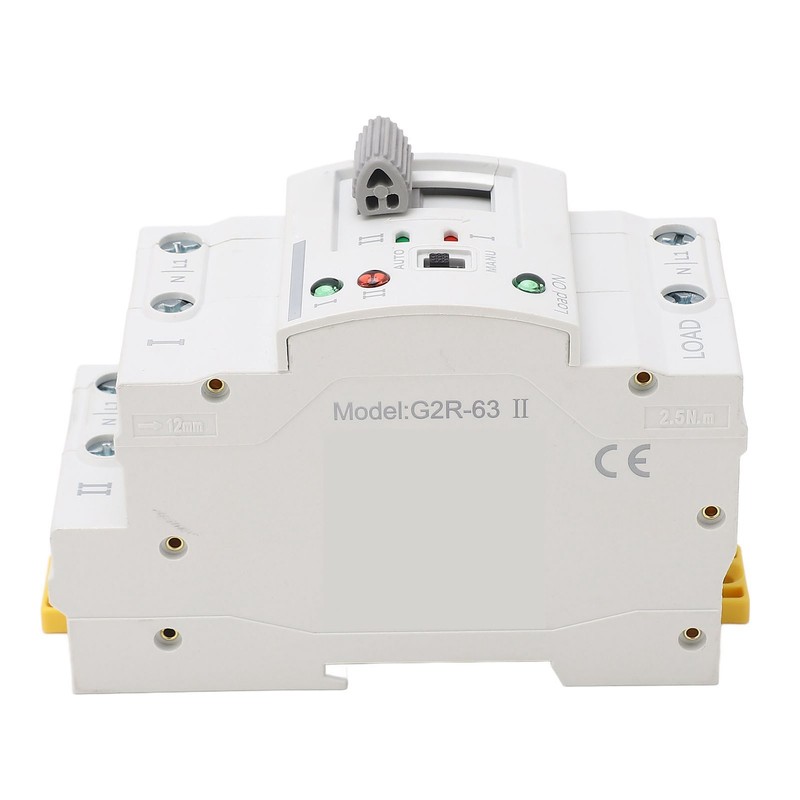 Dual Power Automatic Transfer Switch 2P 10A Millisecond Switching Generator