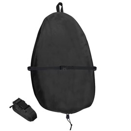 Chuanke Kayak Cockpit Cover UV60+ 420D Oxford Adjustable Canoe Dust-Proof and Waterproof Seat Cover