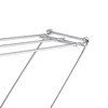 Foldable Floor Towel Holder Stainless Steel Z Shaped 3 Bars
