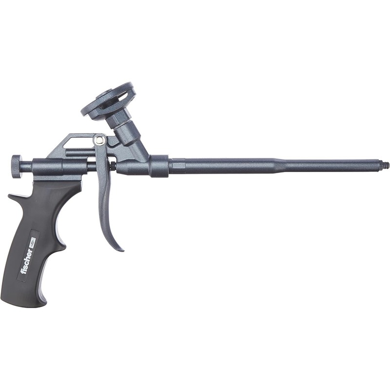 Fischer 726230 PUP M4 Metal Gun for PU Foam, Black