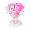 3D Crystal Puzzle - Diamond (Pink): 43 Pcs