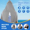 CSITE Cooling Hoodie Towels, Instant Cooling Towels for Neck and