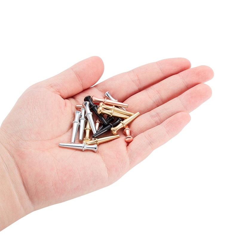 60 Pieces Metal Cribbage Pegs Cribbage Board Pegs Fit 1/