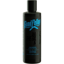 GOOD FELLAS Shampoo de Limpieza Profunda 250 ml con Aceite de Hoja de Menta y ProVitamina B5, para Remover Residuos de Pomadas, Ceras y Productos de Peinado, Frescura para Uso Diario